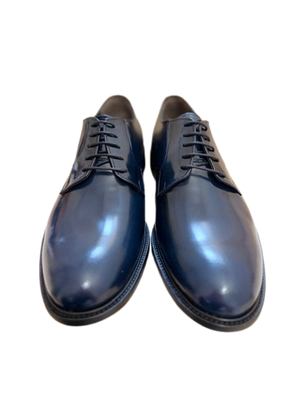 Art. 0614 Derby Abrasivato Blu